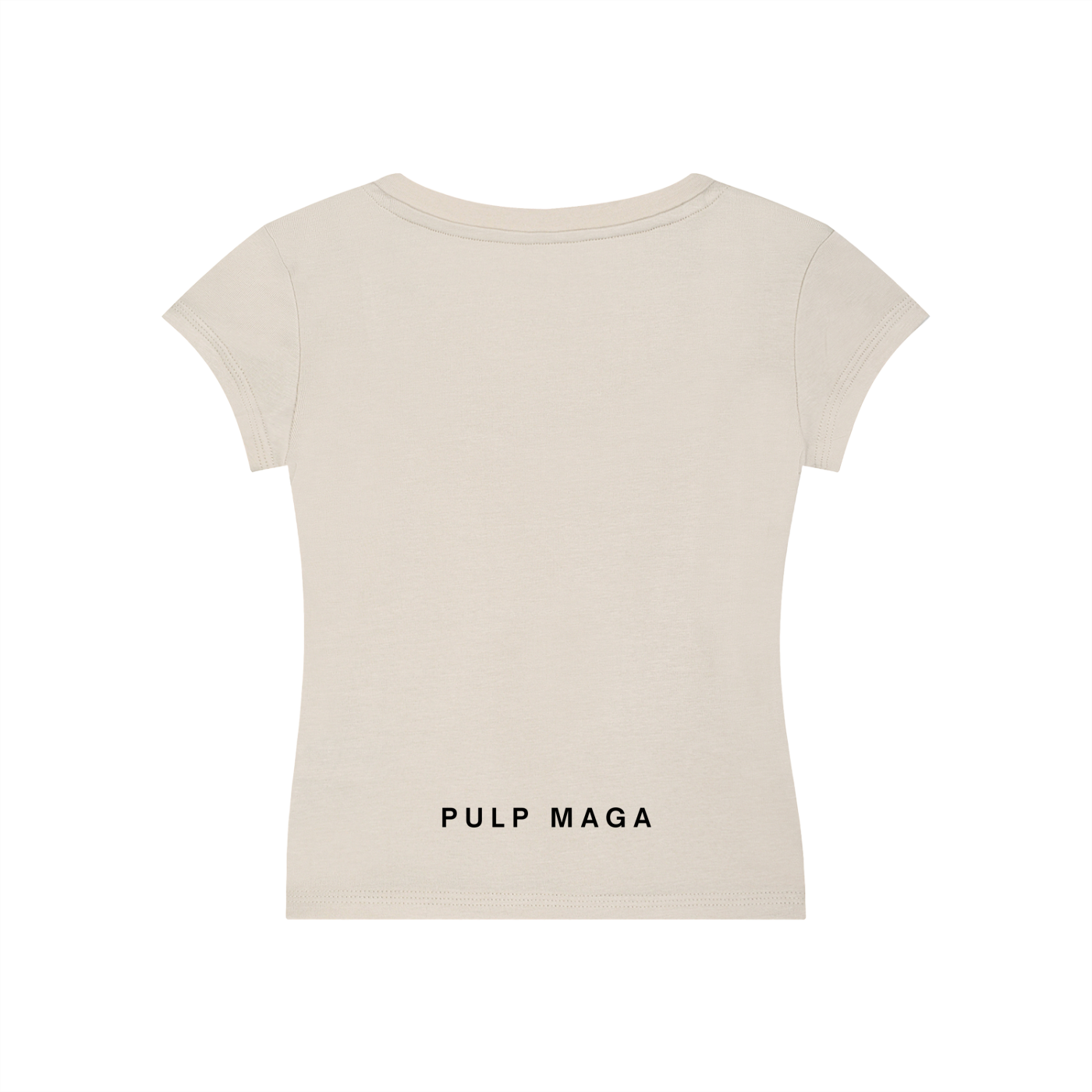 THE PLACEBO EFFECT - V-Neck Bodycon Baby Tee