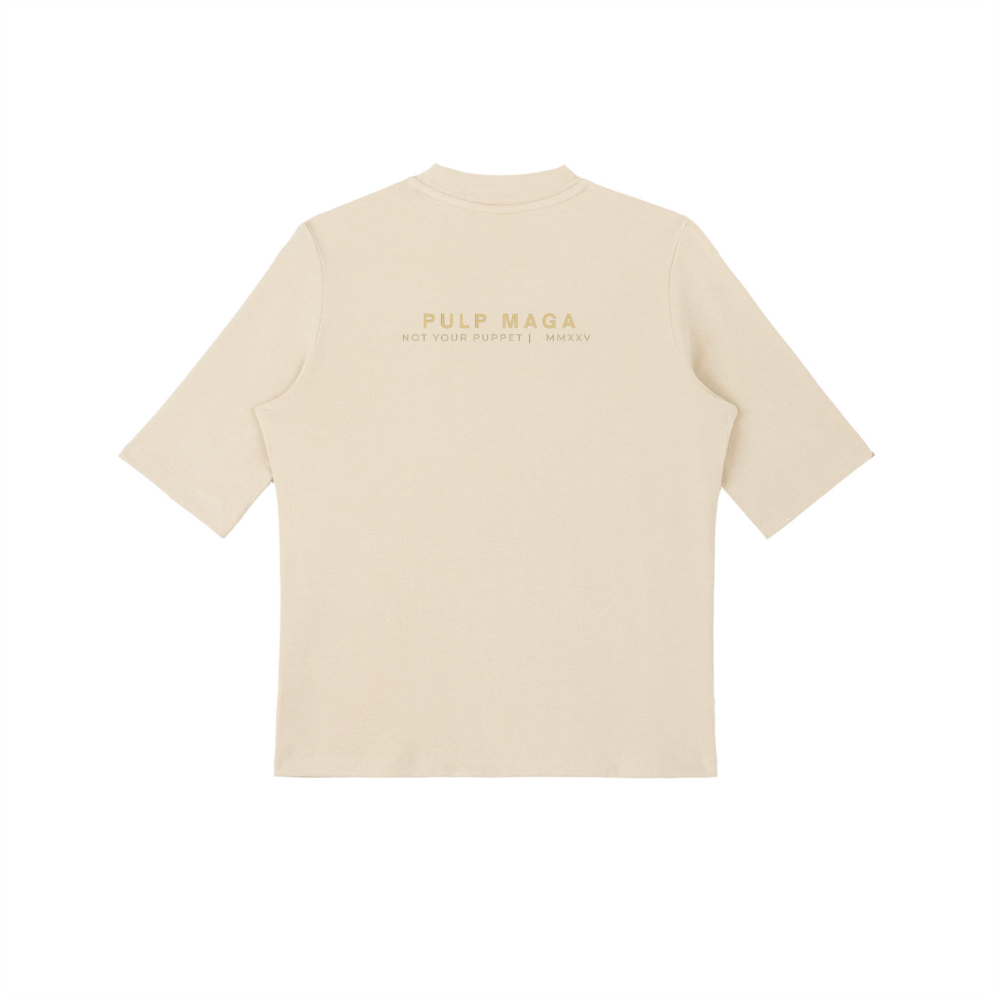 AMERICAN BOMBSHELL - Essential Mock Neck Tee