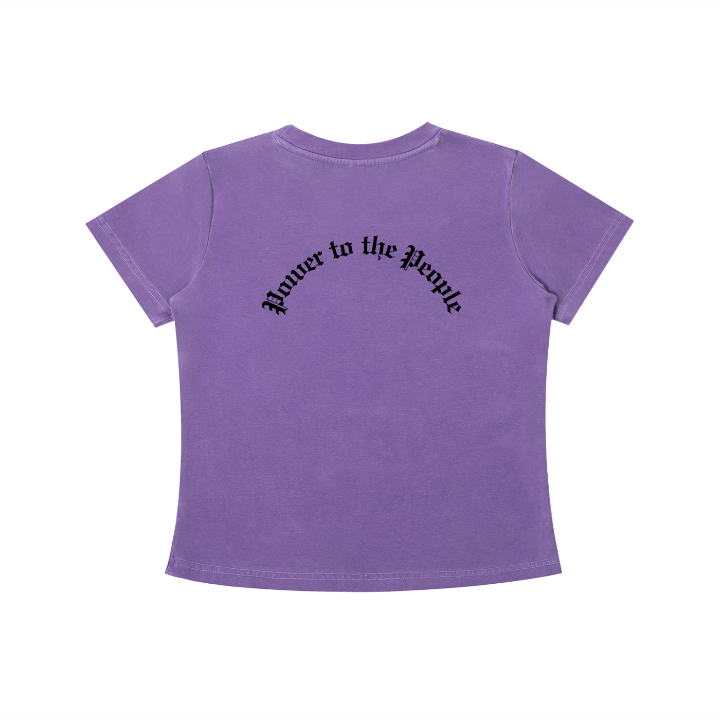 DRAIN THE SWAMP - Graphic Vintage Wash Slim Baby Tee