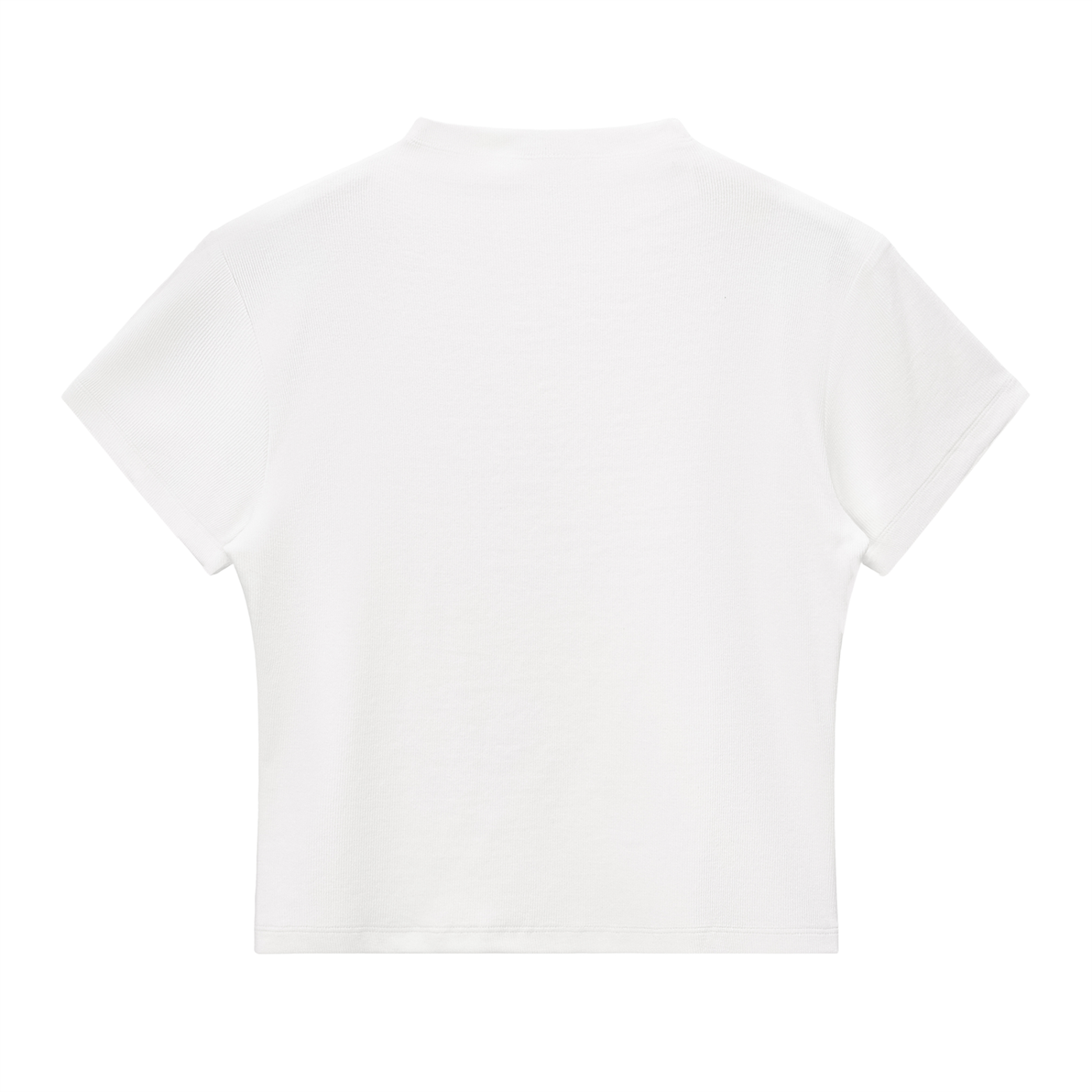 STARBORN AMERICAN - Slim Fit Mock Neck Baby Tee
