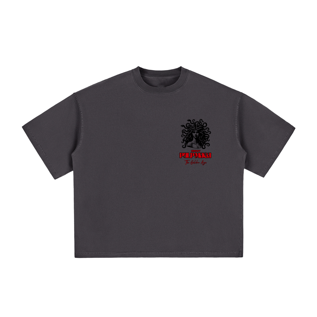 RED PILL NEMESIS - Vintage Washed Boxy T-Shirt