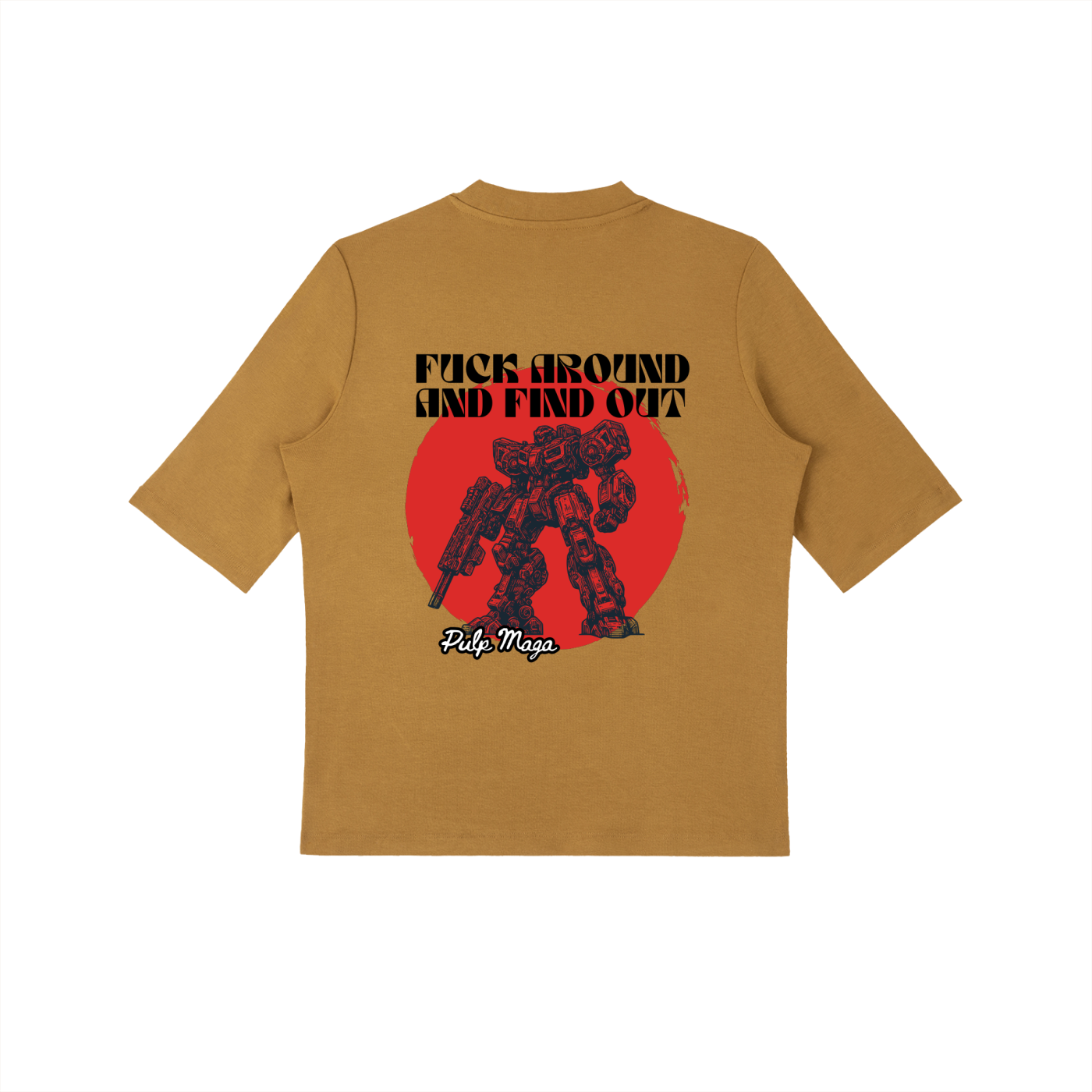 FAFO TRANSFORMER - Essential Mock Neck Tee
