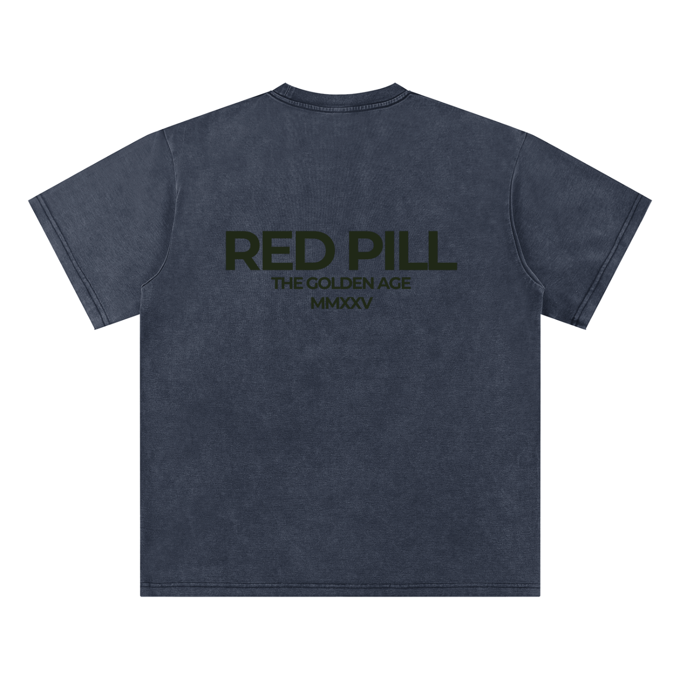 RED PILL MINERAL INK - Bamboo Snow Washed T-Shirt
