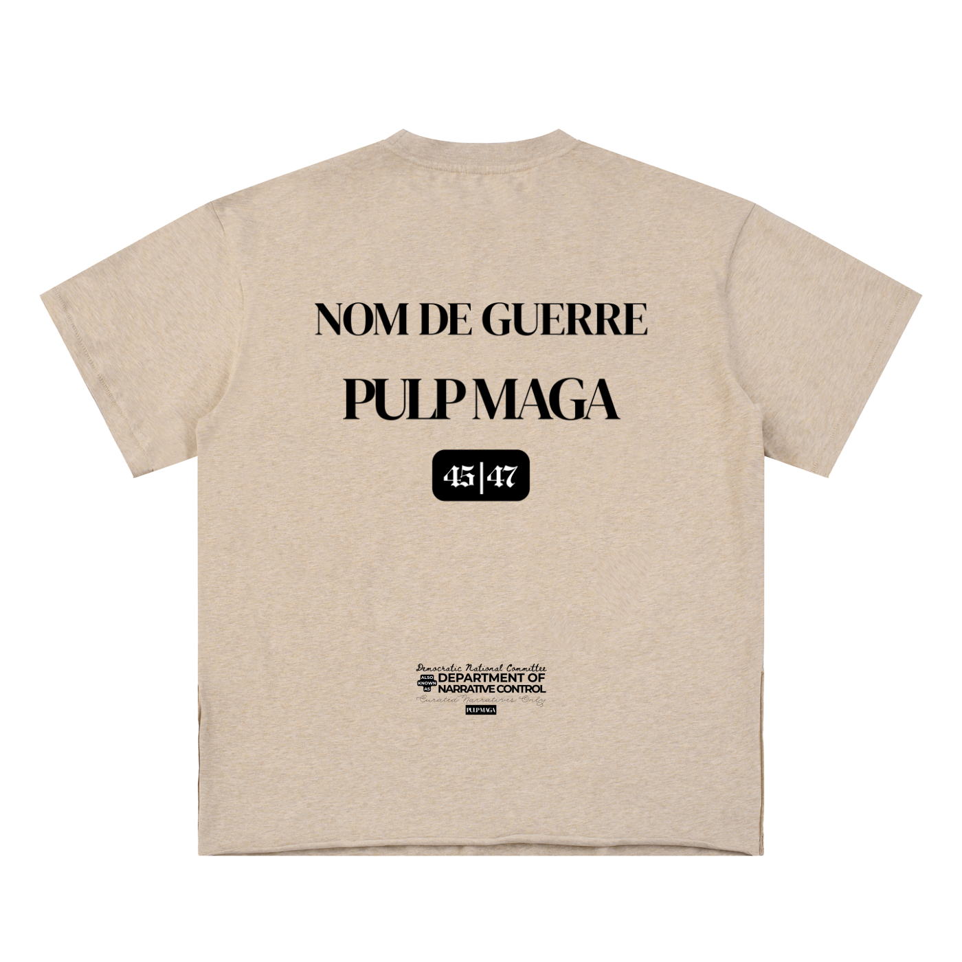 NOM DE GUERRE - Essential Cotton T-Shirt