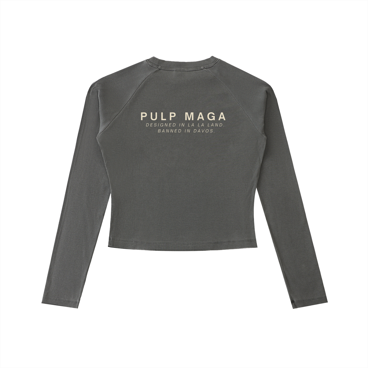 ANTI-GLOBALIST - Long Sleeve Slim T-Shirt