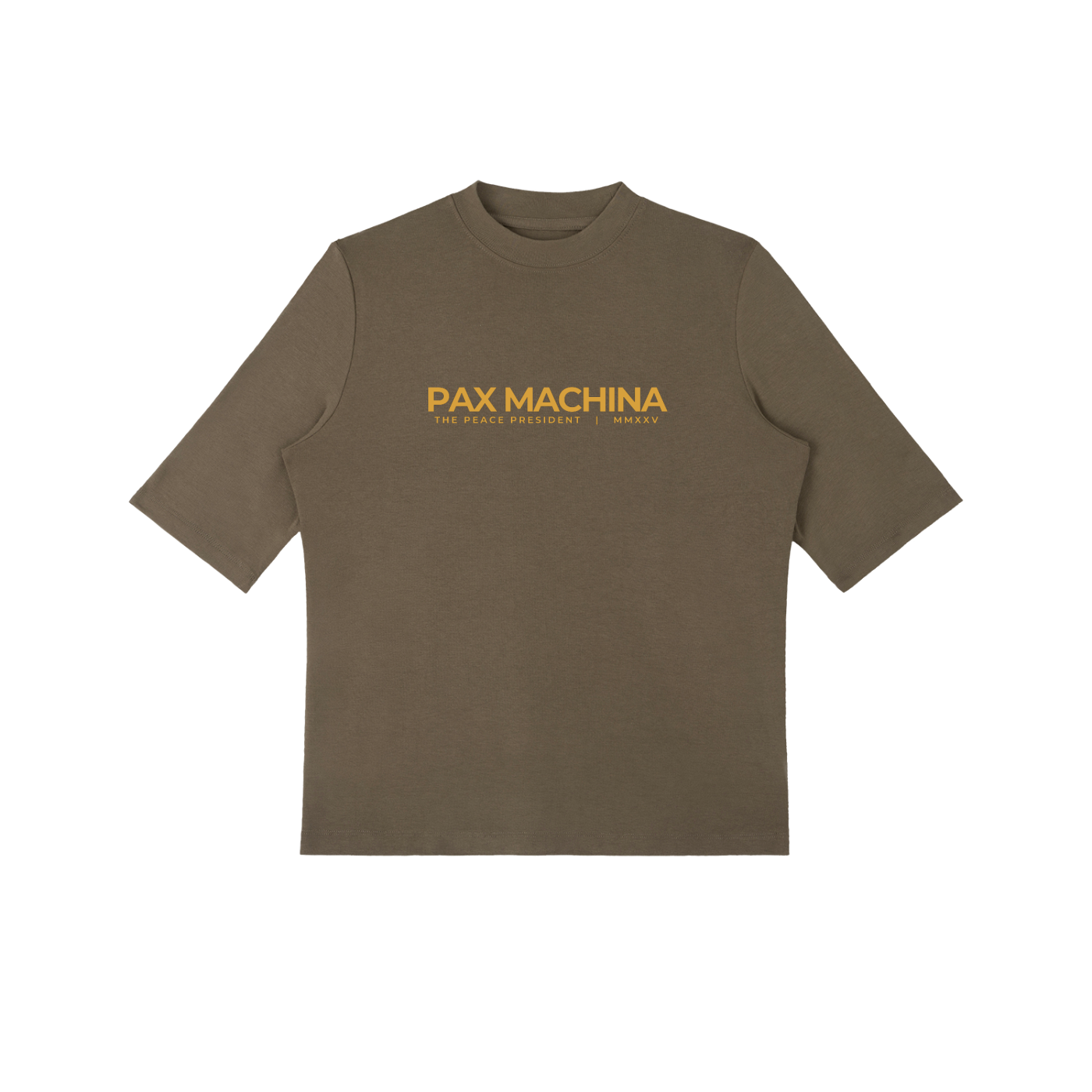 PAX MACHINA - Essential Mock Neck Tee