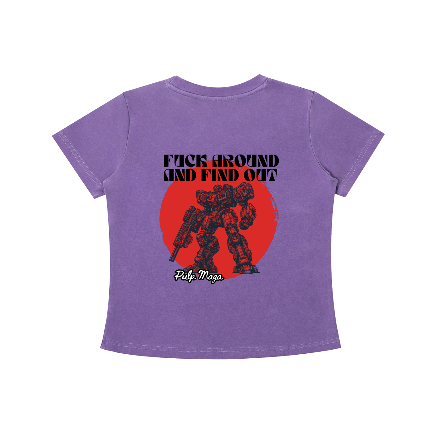 FAFO TRANSFORMER - Vintage Wash Slim Baby Tee