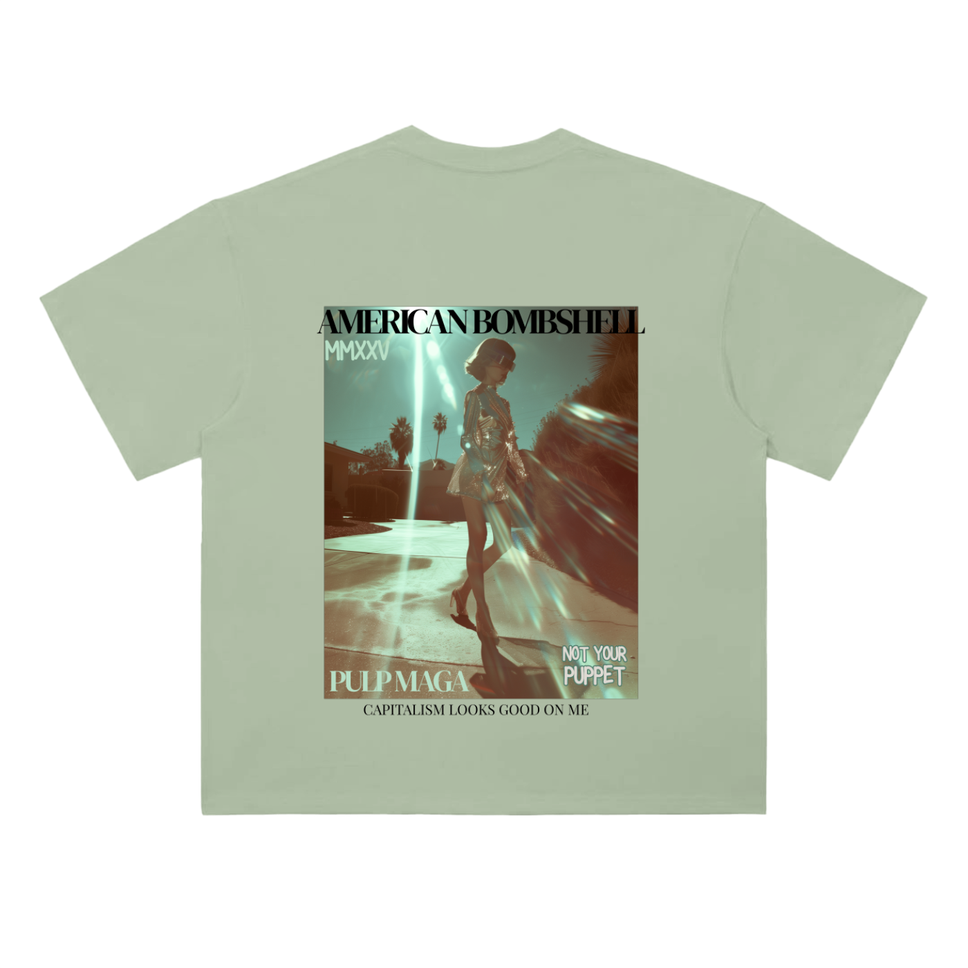 AMERICAN BOMBSHELL - Heavyweight T-Shirt
