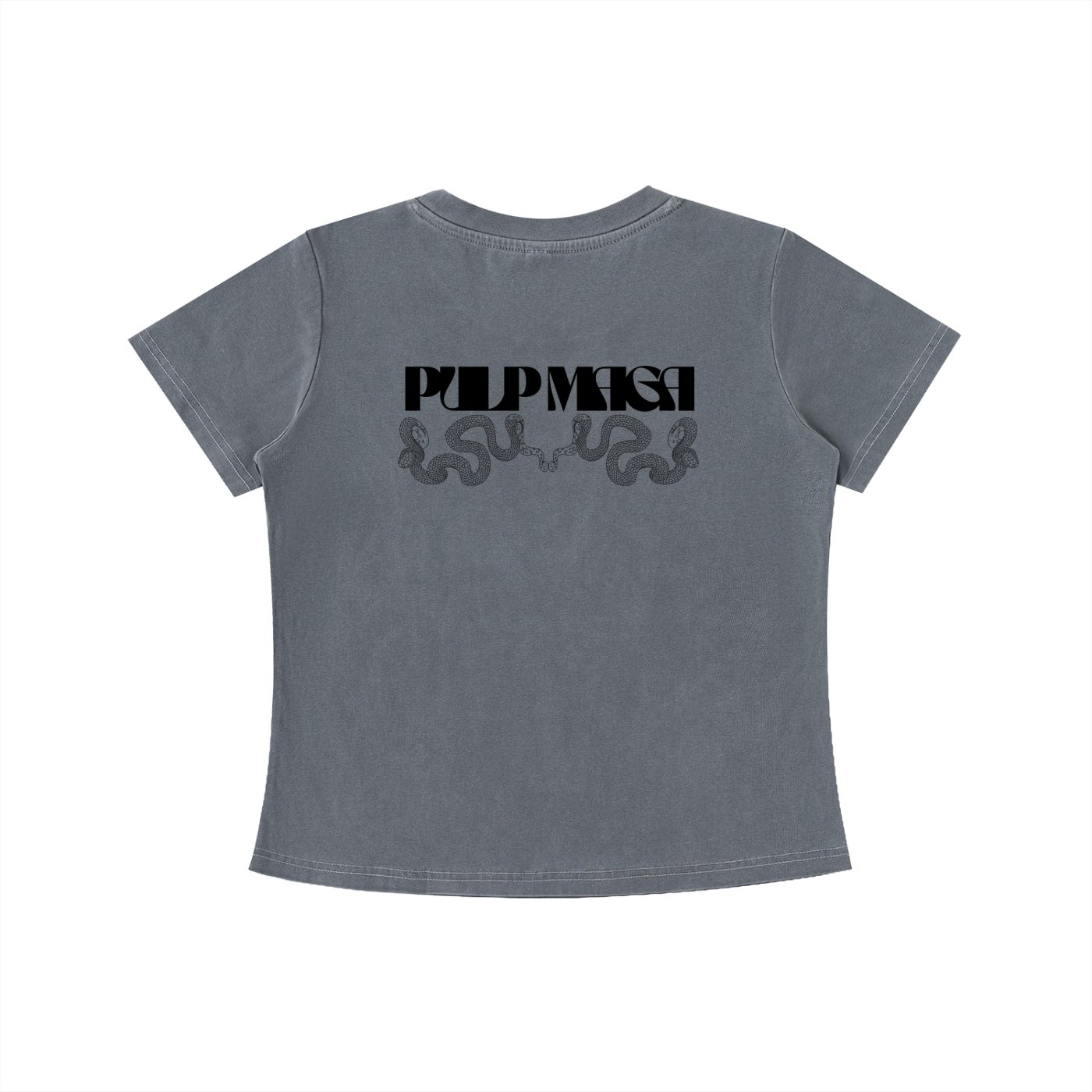 CAPITALISM LOOKS GOOD ON ME - Vintage Wash Slim Baby Tee