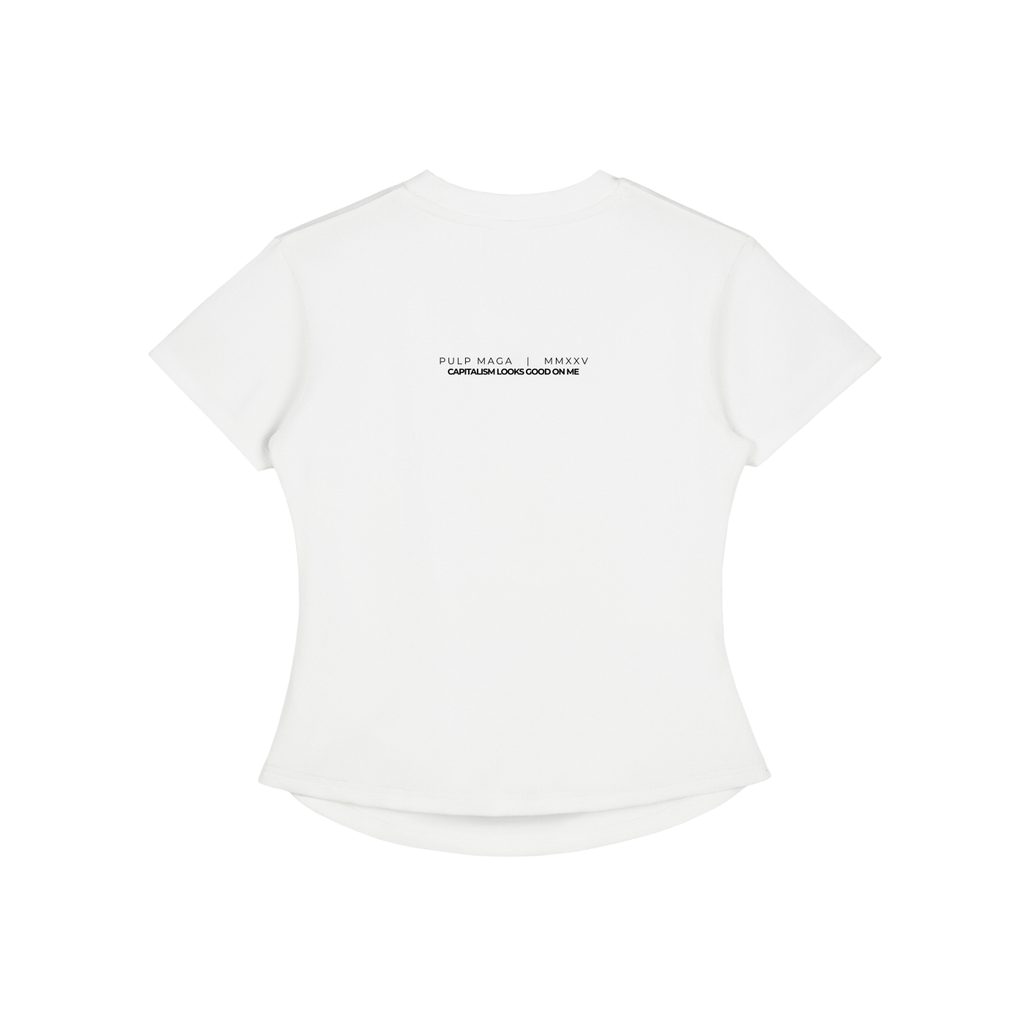 DESTROY COMMUNISM - Vintage Ruched Bodycon Tee