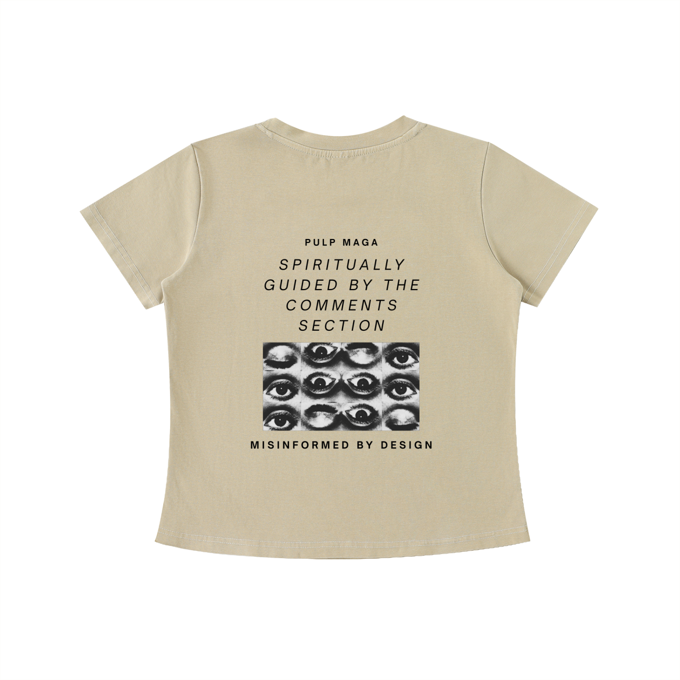 CTRL + ALT + BELIEVE - Vintage Wash Slim Baby Tee