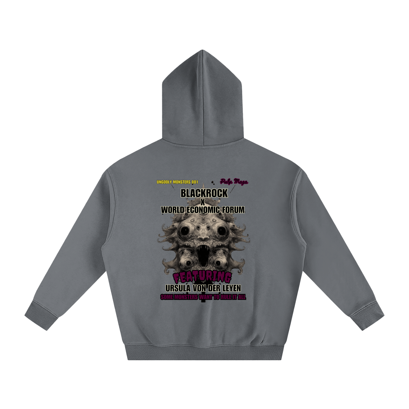 BLACKROCK - Unisex Fleeced Oversized Hoodie