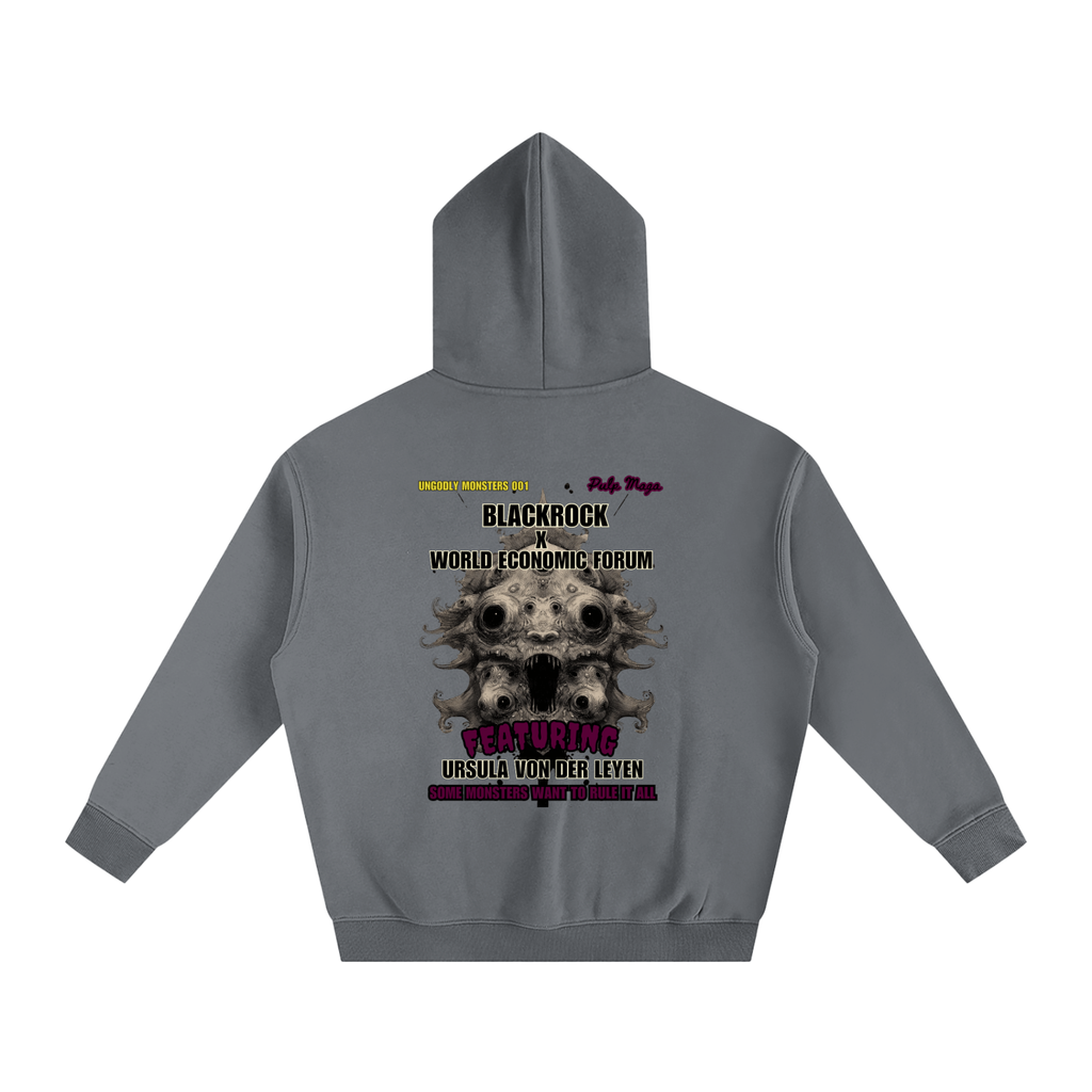 BLACKROCK - Unisex Fleeced Oversized Hoodie
