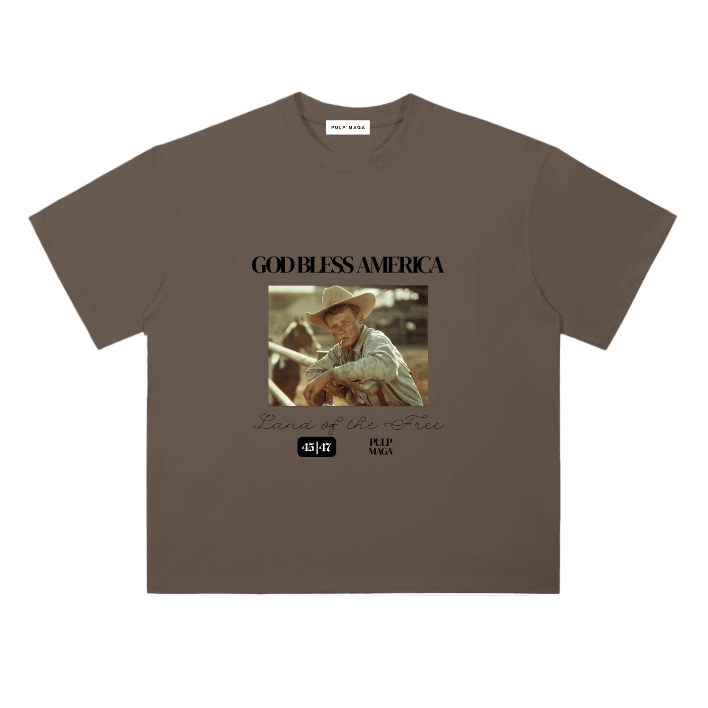 GOD BLESS AMERICA - Heavyweight T-Shirt