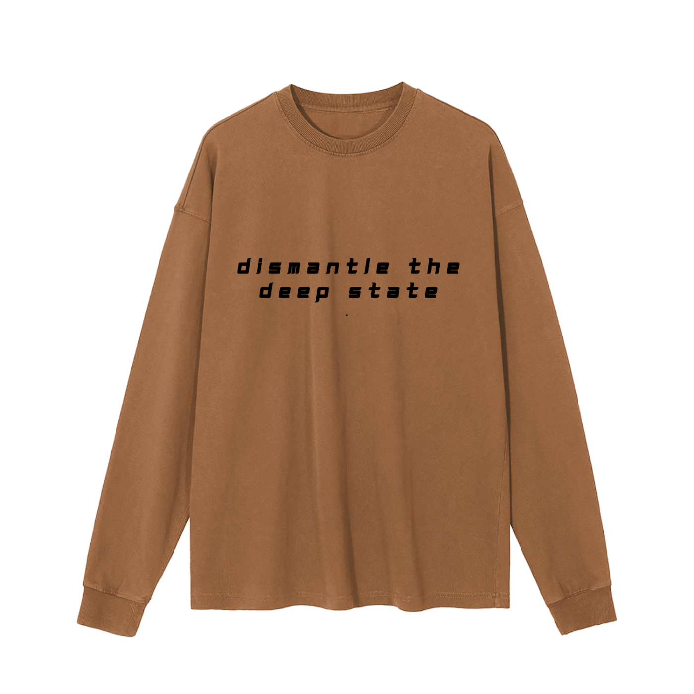 DISMANTLE THE DEEP STATE - ENZYME LONG SLEEVE TEE