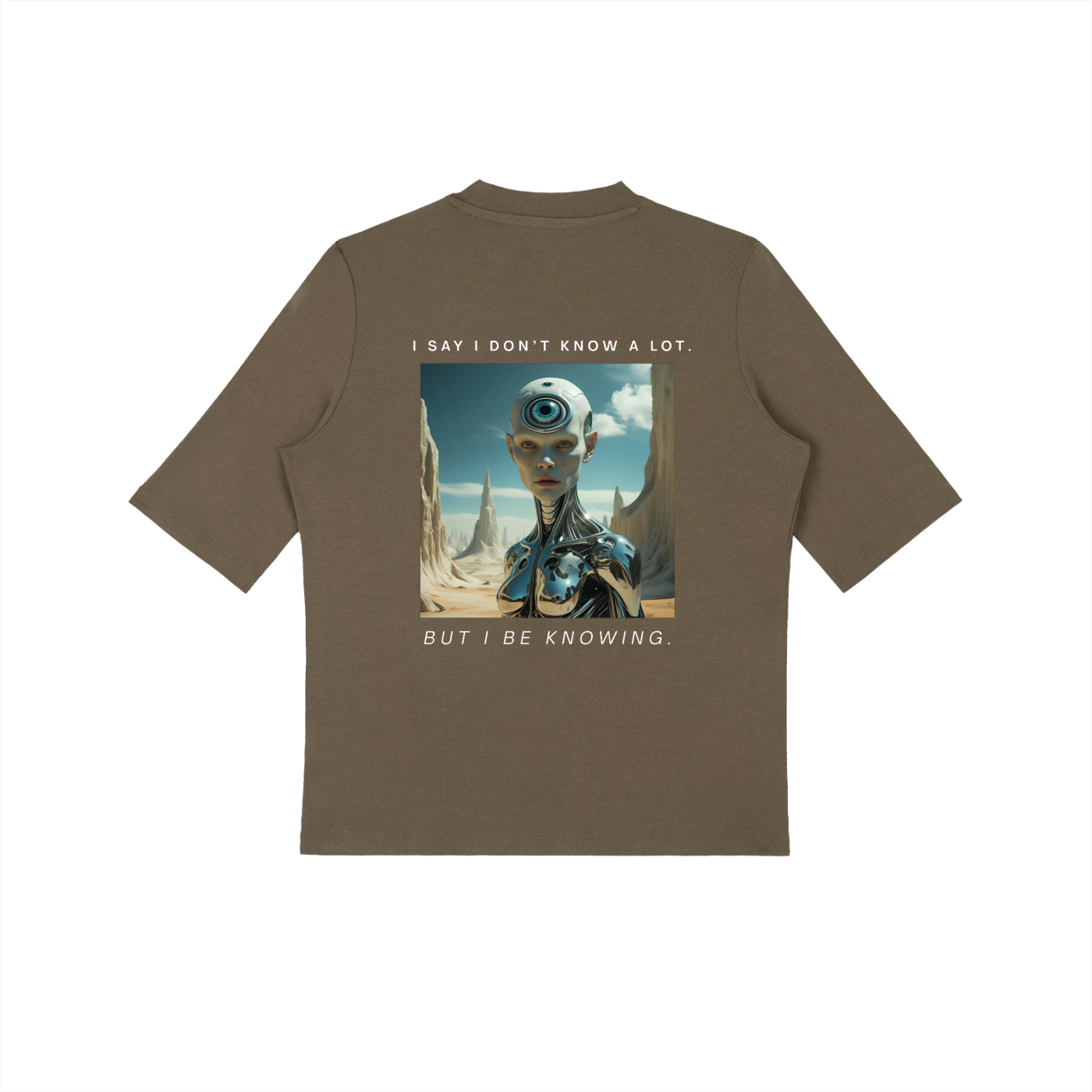 THIRD EYE - Essential Mock Neck Tee