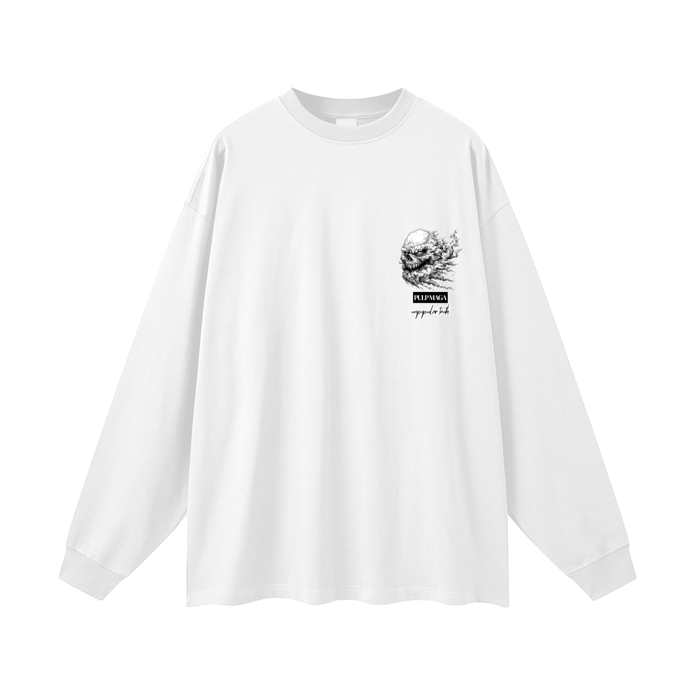 1984 WASN'T A MANUAL - Oversized Streetwear Long Sleeve Tee