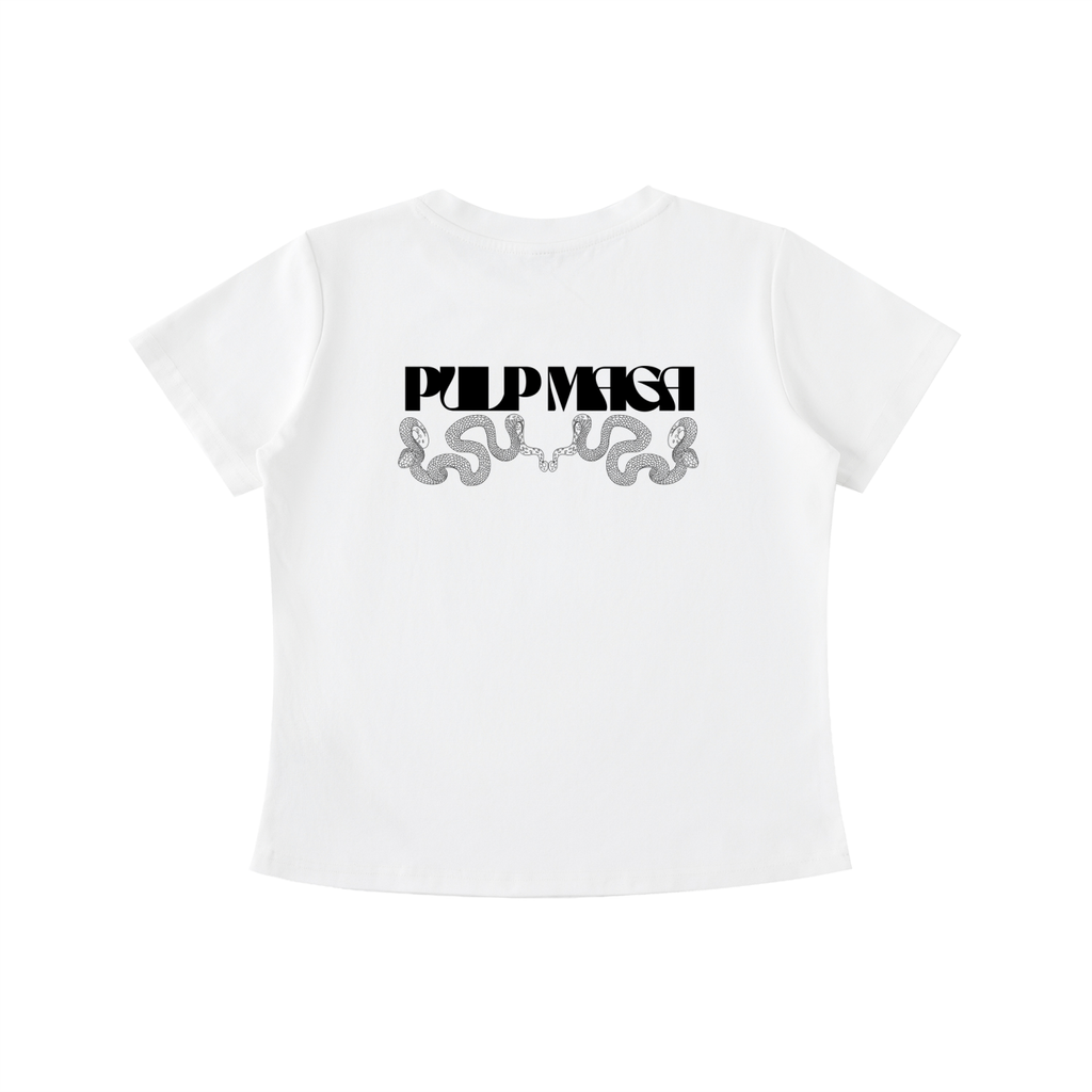 CAPITALISM LOOKS GOOD ON ME - Vintage Wash Slim Baby Tee