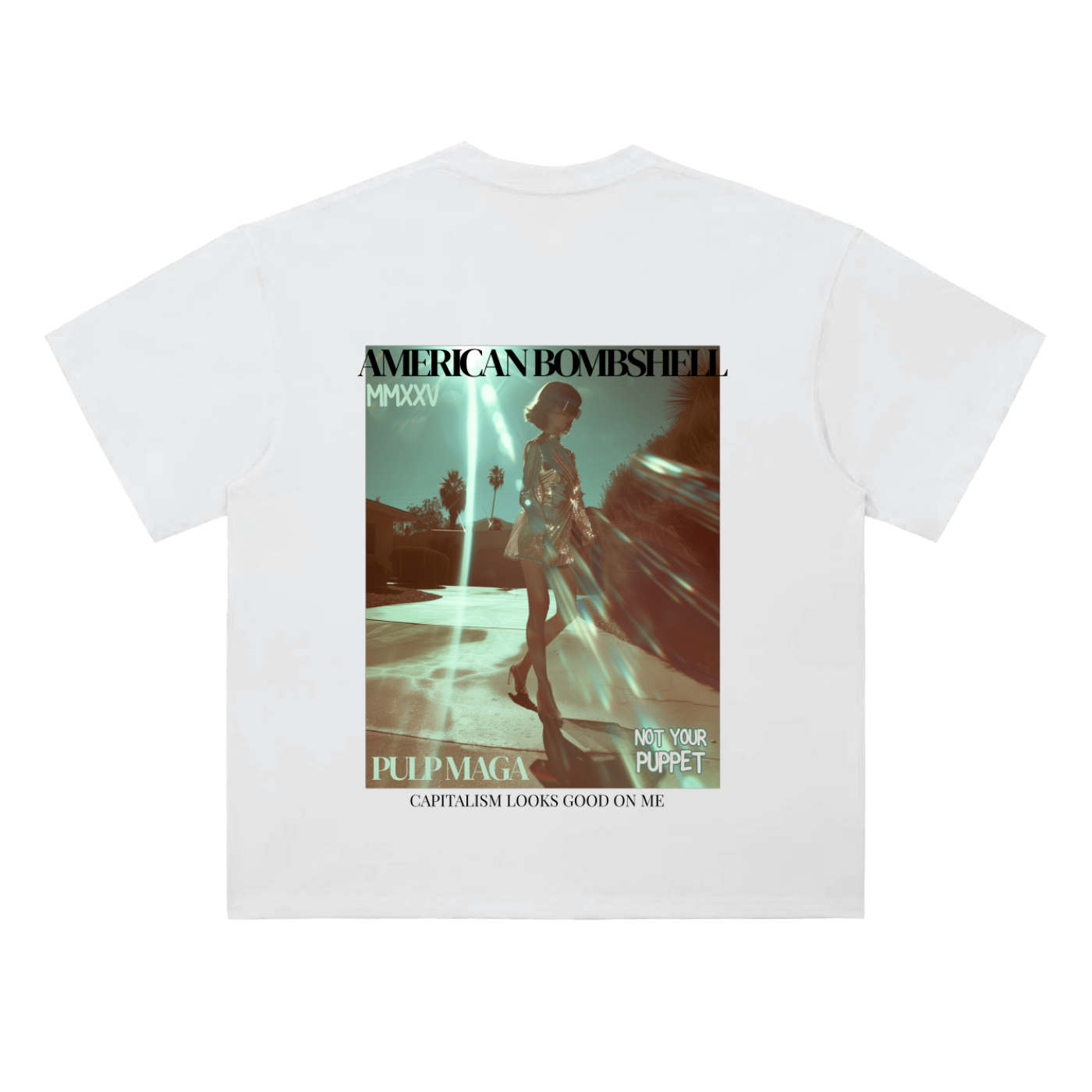 AMERICAN BOMBSHELL - Heavyweight T-Shirt