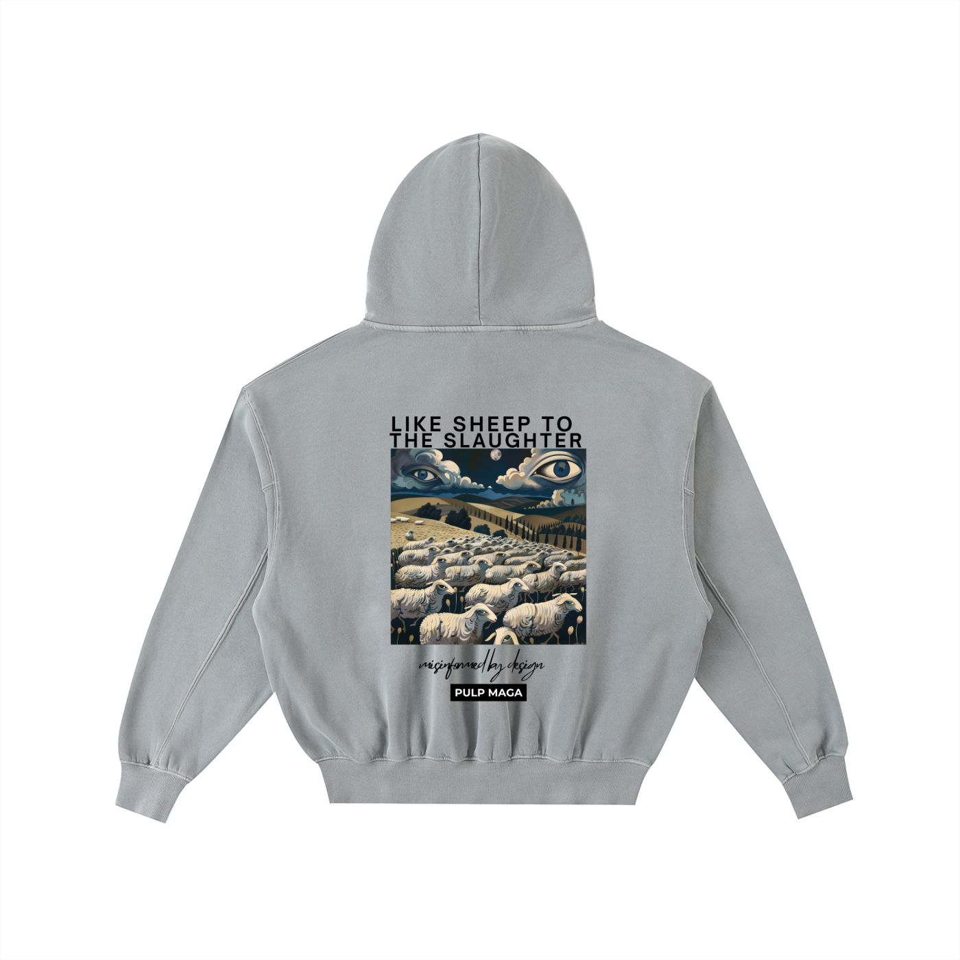 COLLECTIVE VISION - Unisex Enzyme Oversized Hoodie