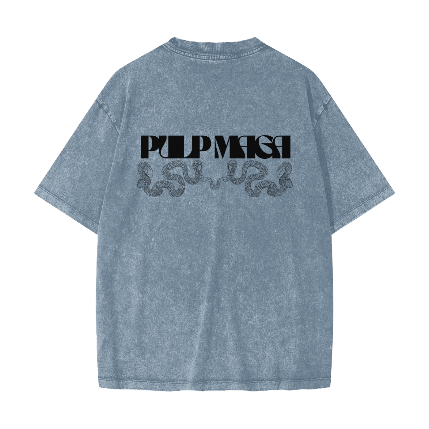 GEMINI SERPENT - Heavyweight Snow Washed T-Shirt