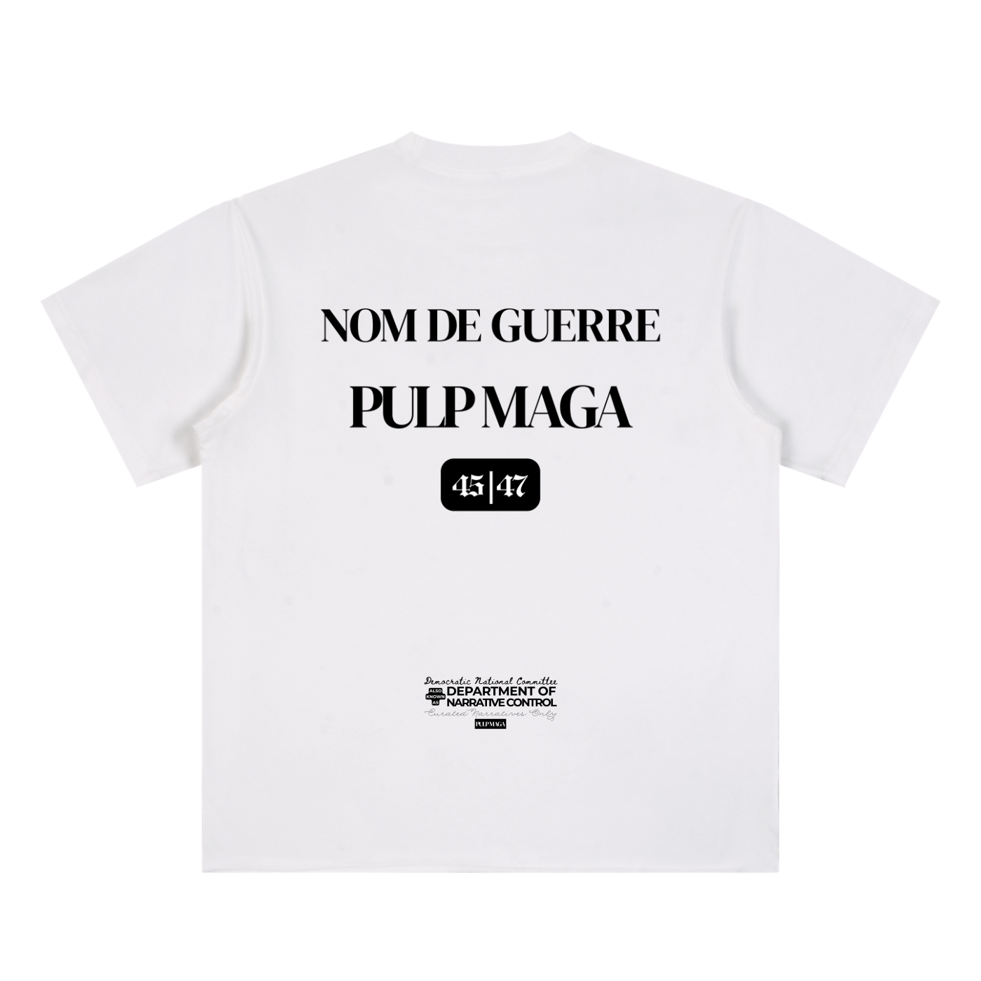 NOM DE GUERRE - Essential Cotton T-Shirt