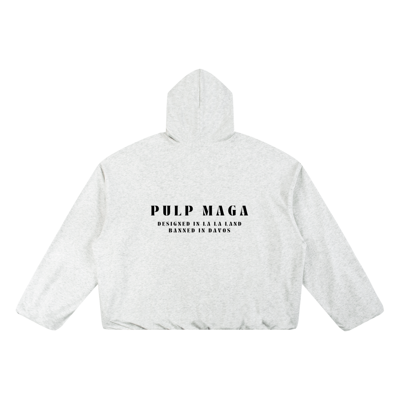 ANTI-GLOBALIST - Unisex Boxy Gather-Hem Hoodie