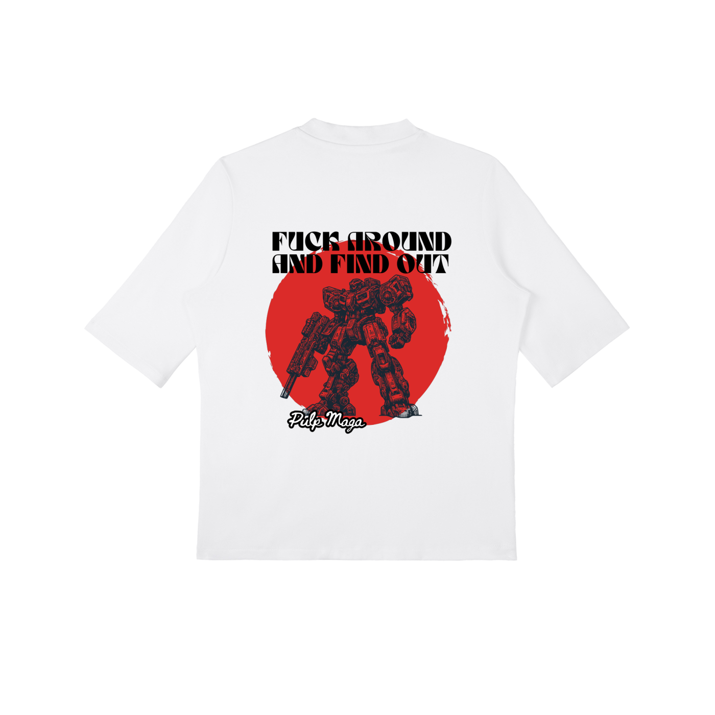 FAFO TRANSFORMER - Essential Mock Neck Tee