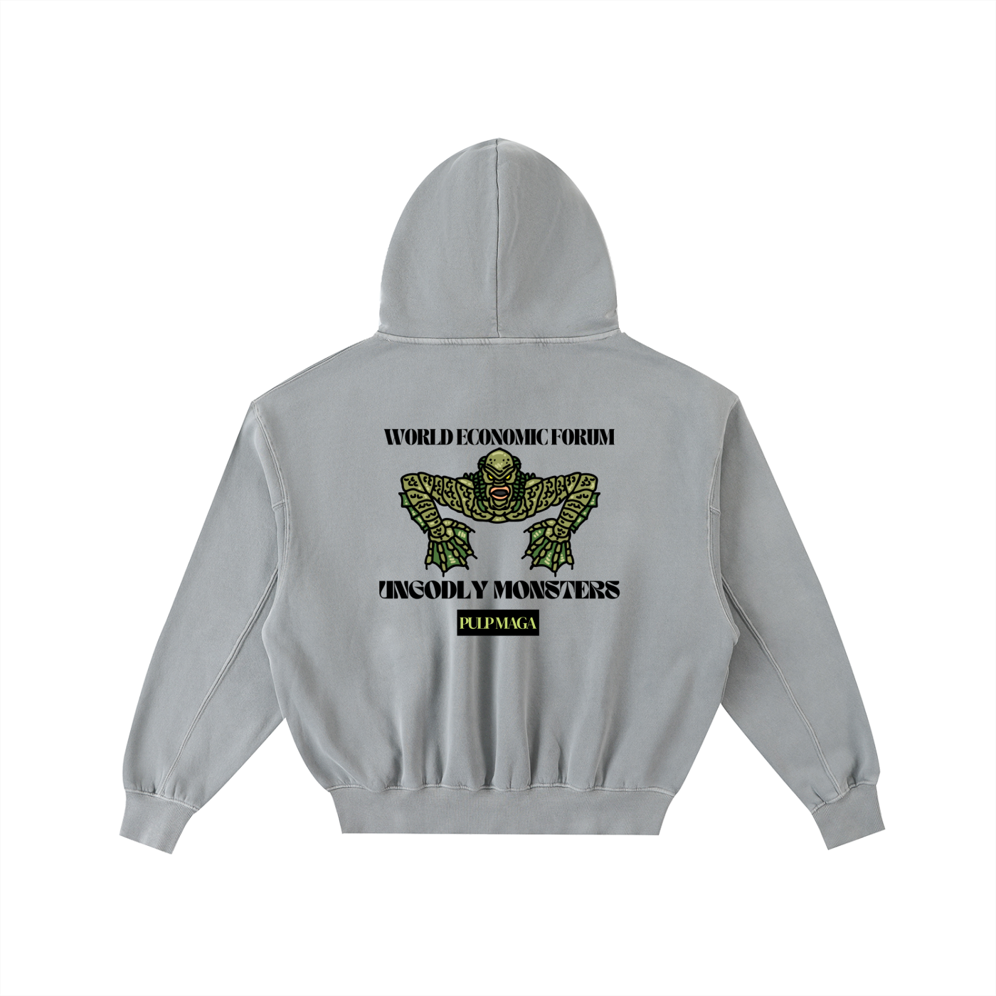 WEF PARASITE - Unisex Enzyme Oversized Hoodie