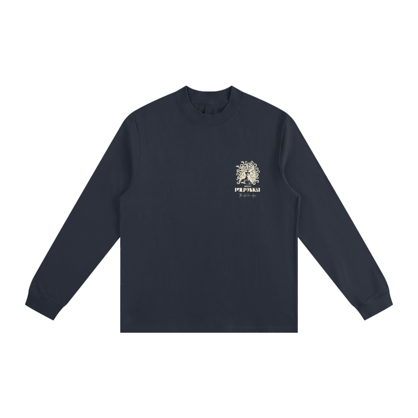 RED PILL - Non-Shrink Mock Neck Long Sleeve