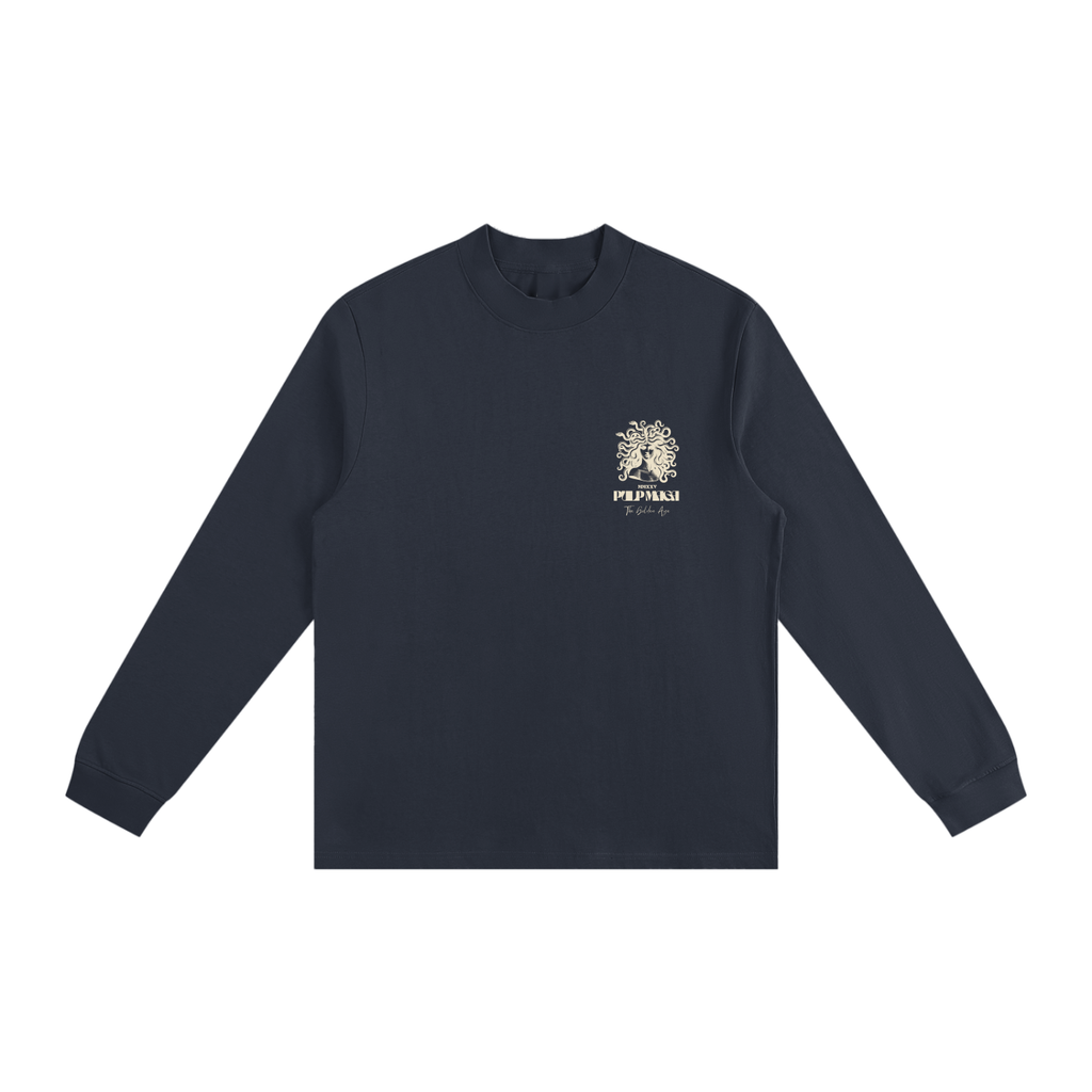 RED PILL - Non-Shrink Mock Neck Long Sleeve