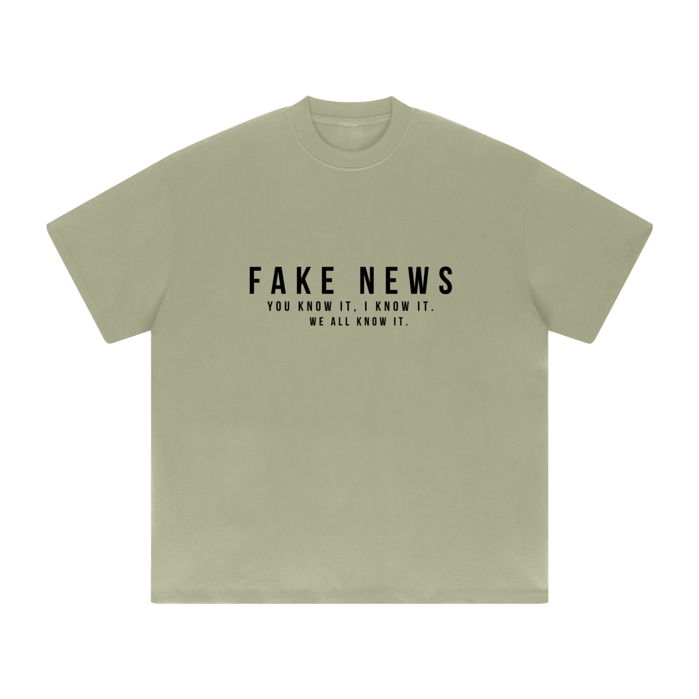 FAKE NEWS - Heavyweight Drop Shoulder T-Shirt