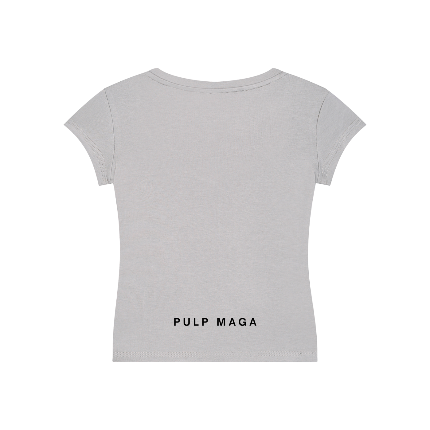 THE PLACEBO EFFECT - V-Neck Bodycon Baby Tee