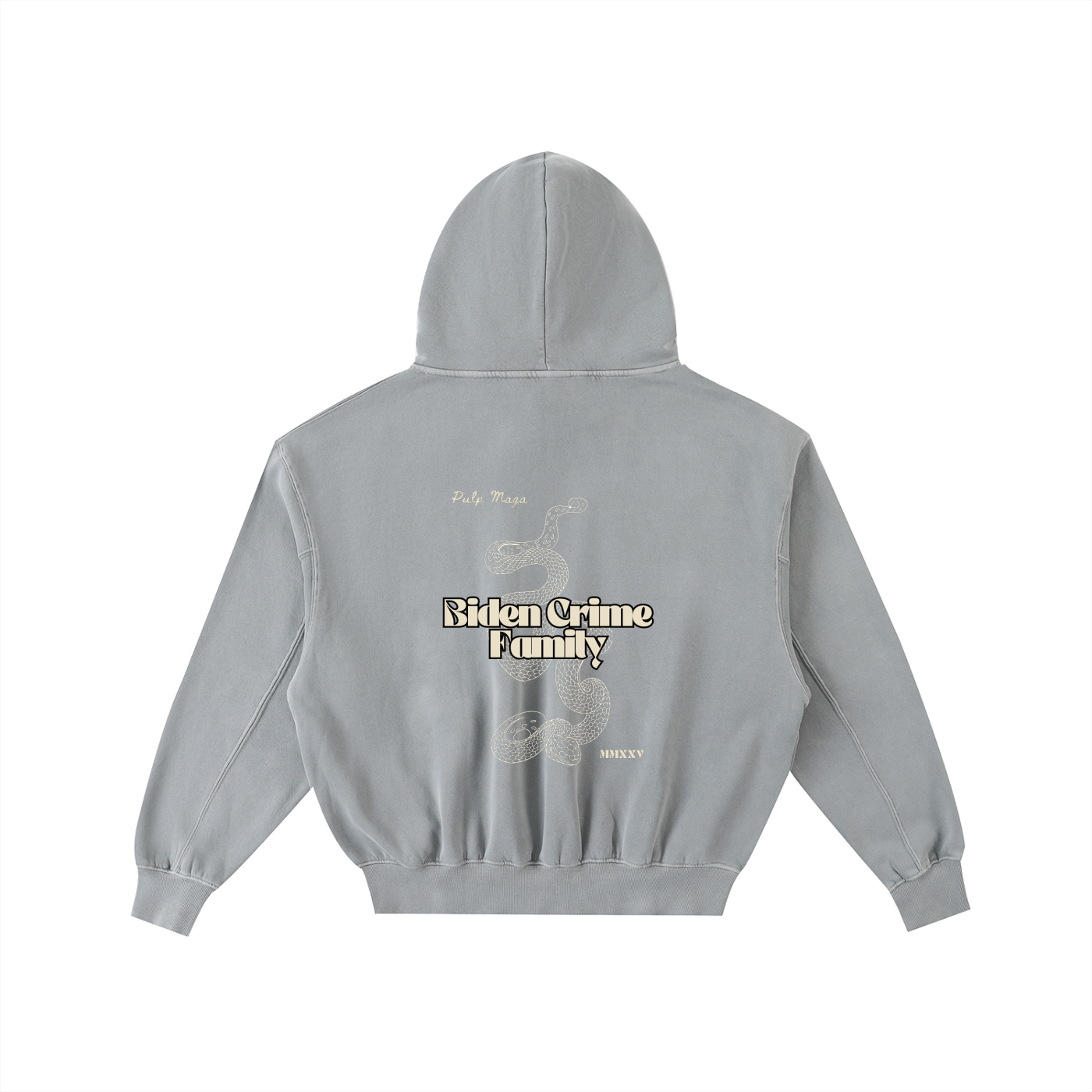 BIDEN CRIME FAMILY - Unisex Enzyme Oversized Hoodie