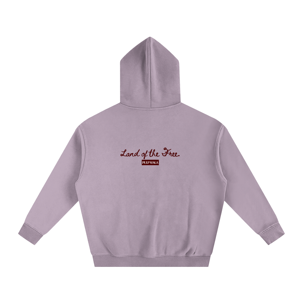GOD BLESS AMERICA - Unisex Fleeced Oversized Hoodie