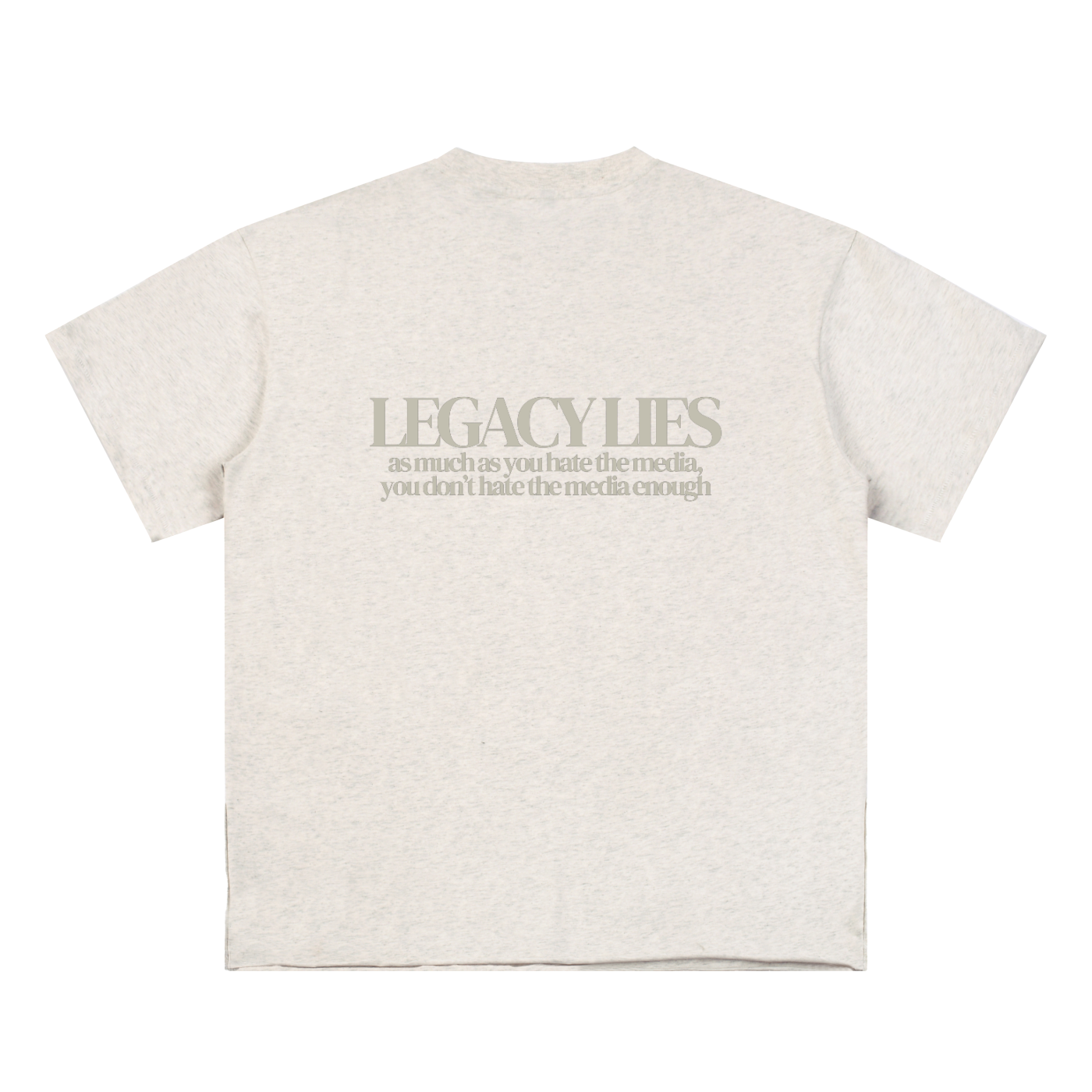 YOU DON'T HATE THE MEDIA ENOUGH - Essential Cotton T-Shirt