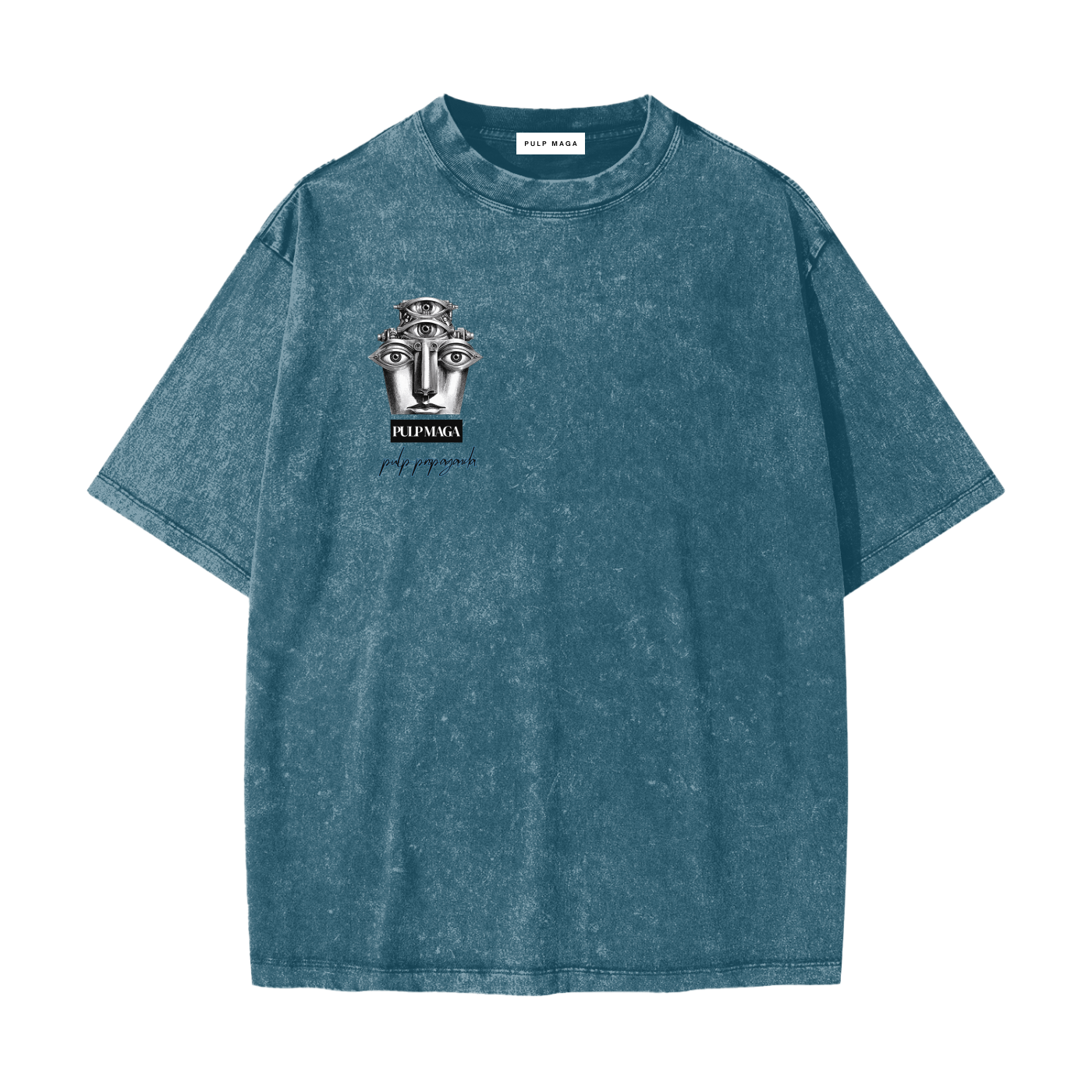 FAKE NEWS - Heavyweight Snow Washed T-Shirt