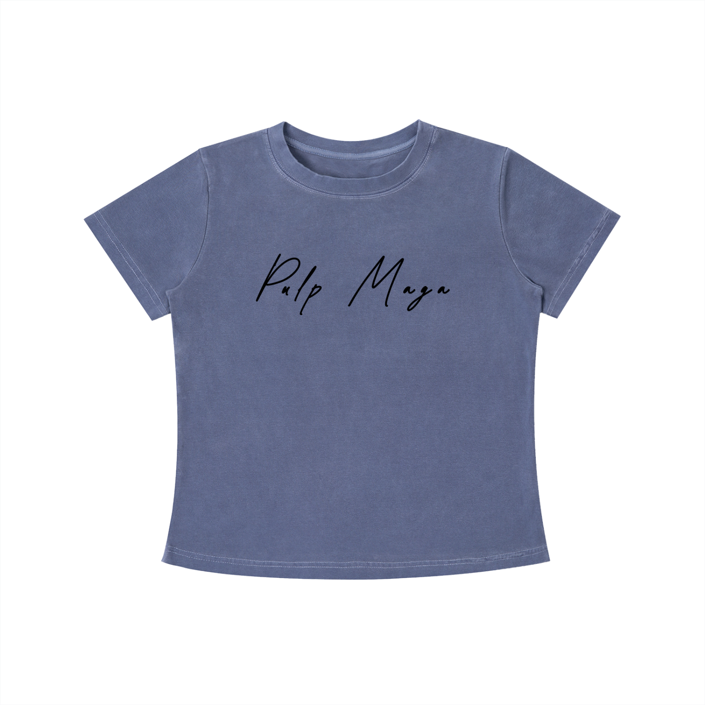 CURATED REALITY - Vintage Wash Slim Baby Tee
