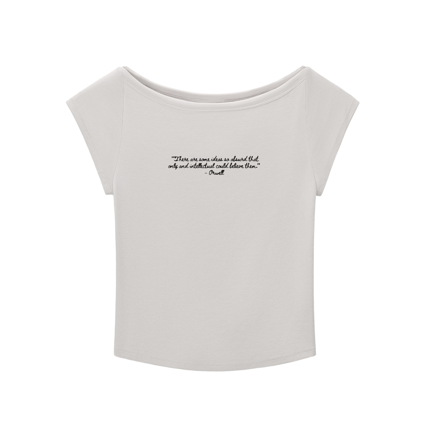 INTELLECTUALS - Wide Neck Baby T-shirt