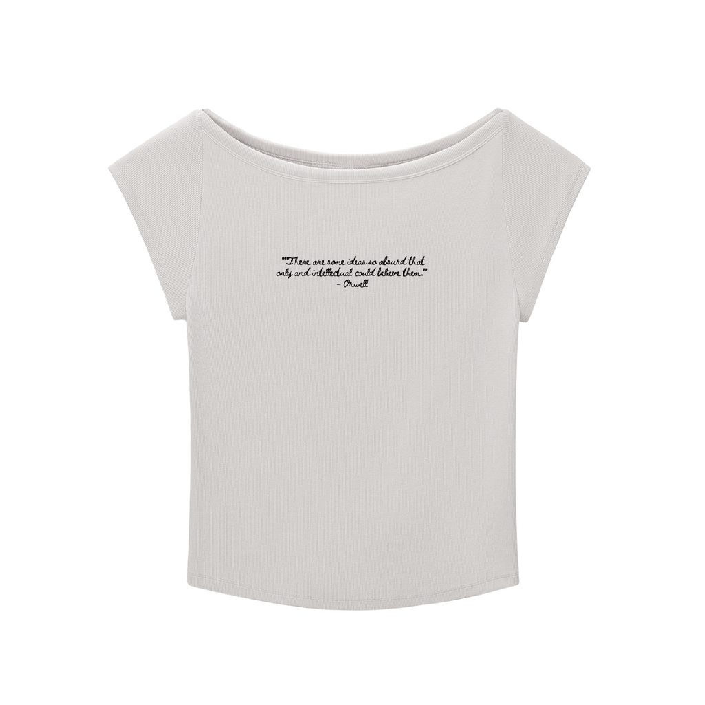 INTELLECTUALS - Wide Neck Baby T-shirt