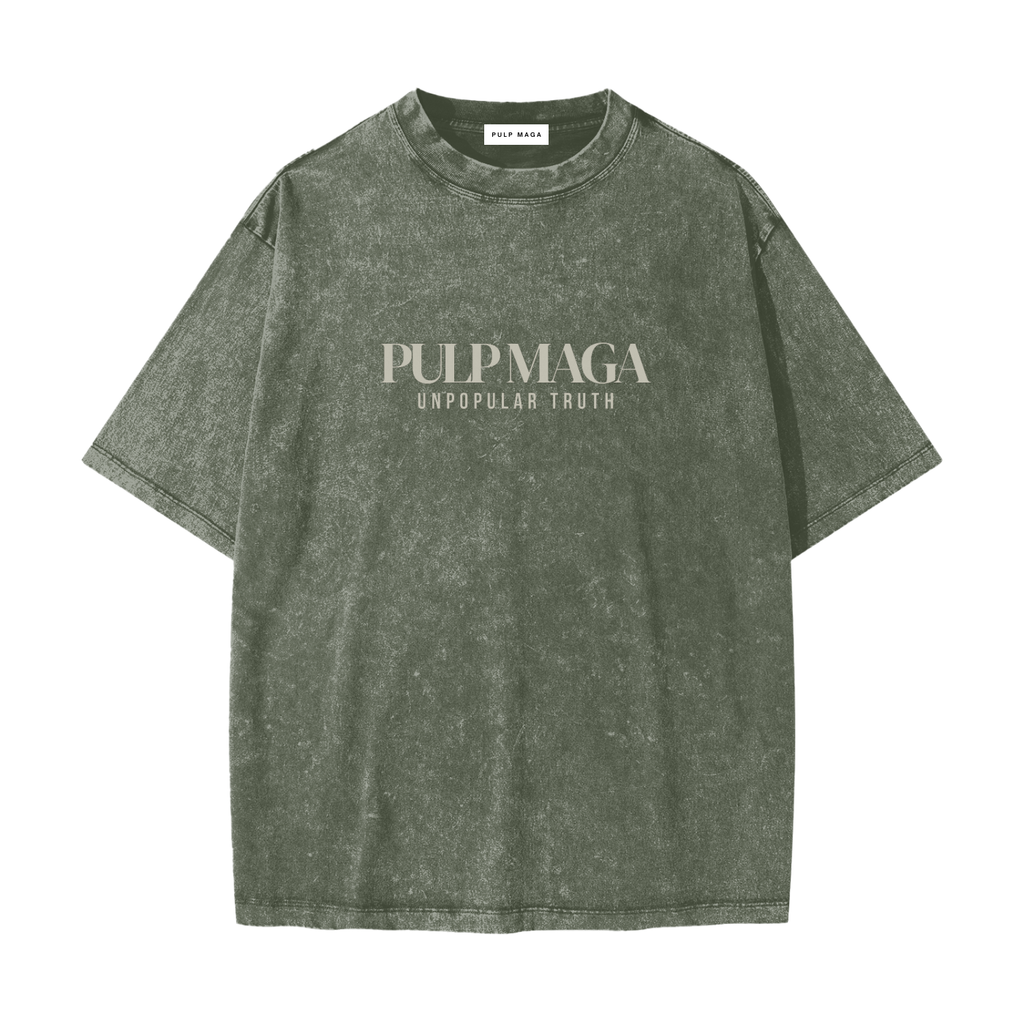 BIDEN CRIME FAMILY - Heavyweight Snow Washed T-Shirt