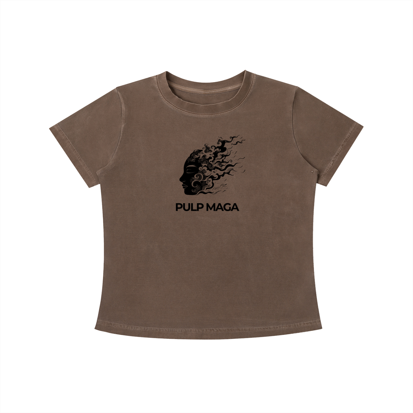 NO SEED OILS, NO FAUCI - Vintage Wash Slim Baby Tee