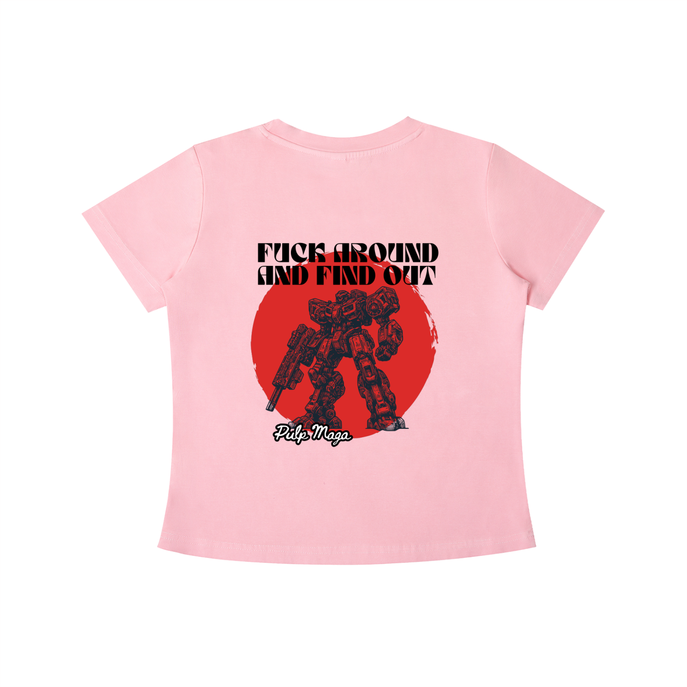 FAFO TRANSFORMER - Vintage Wash Slim Baby Tee