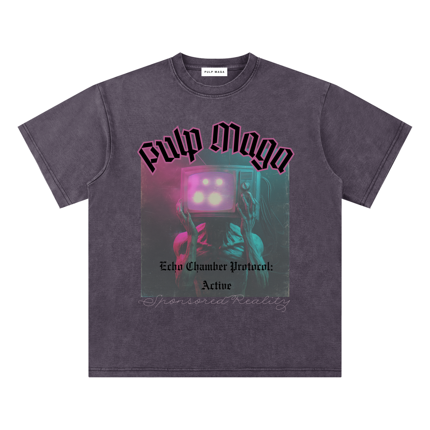 SPONSORED REALITY - Bamboo Snow Washed T-Shirt