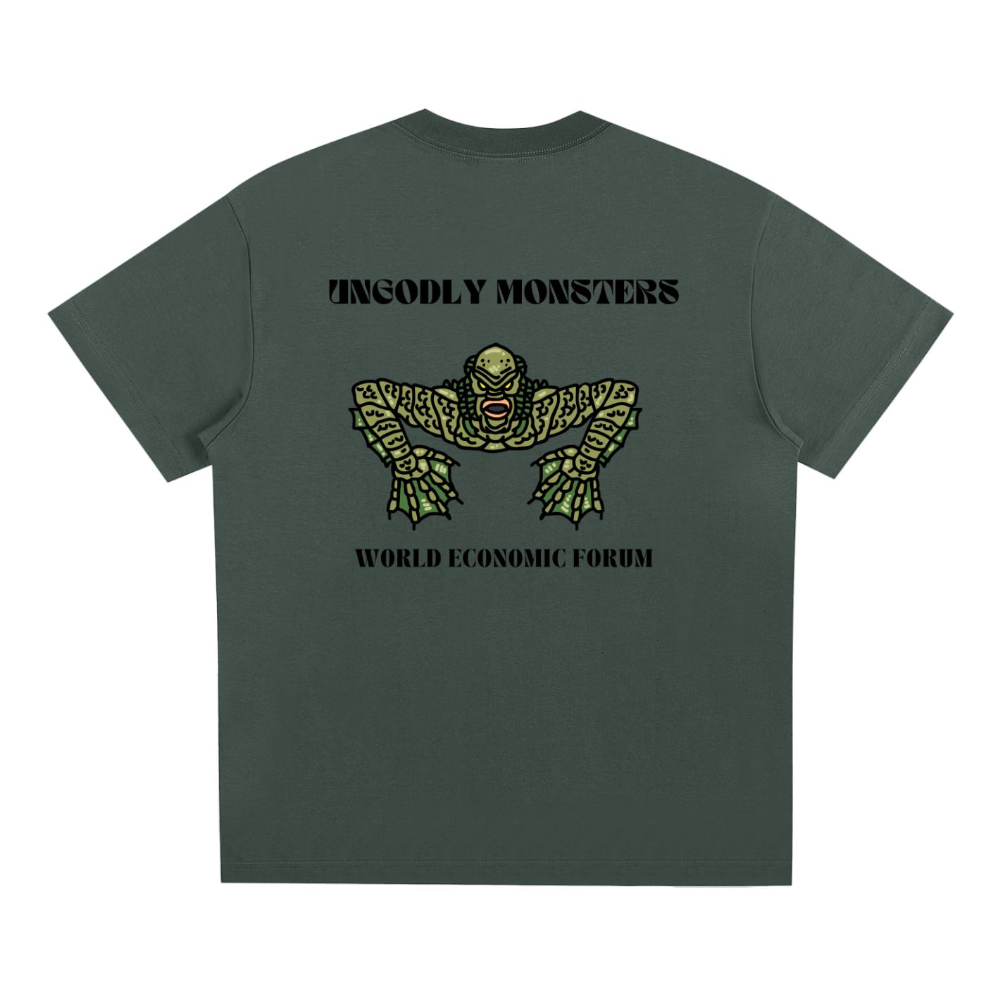 green pulp maga streetwear graphic tee