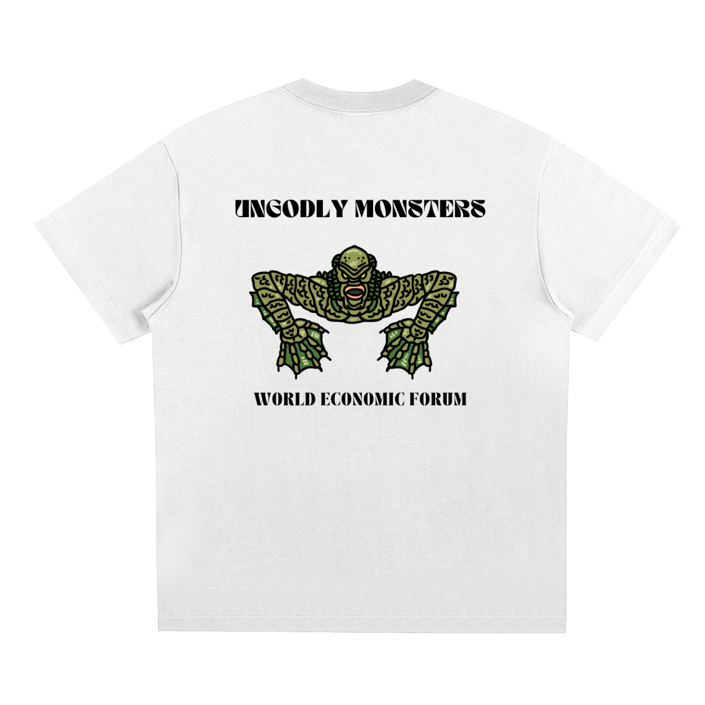 white pulp maga graphic trump t-shirt 