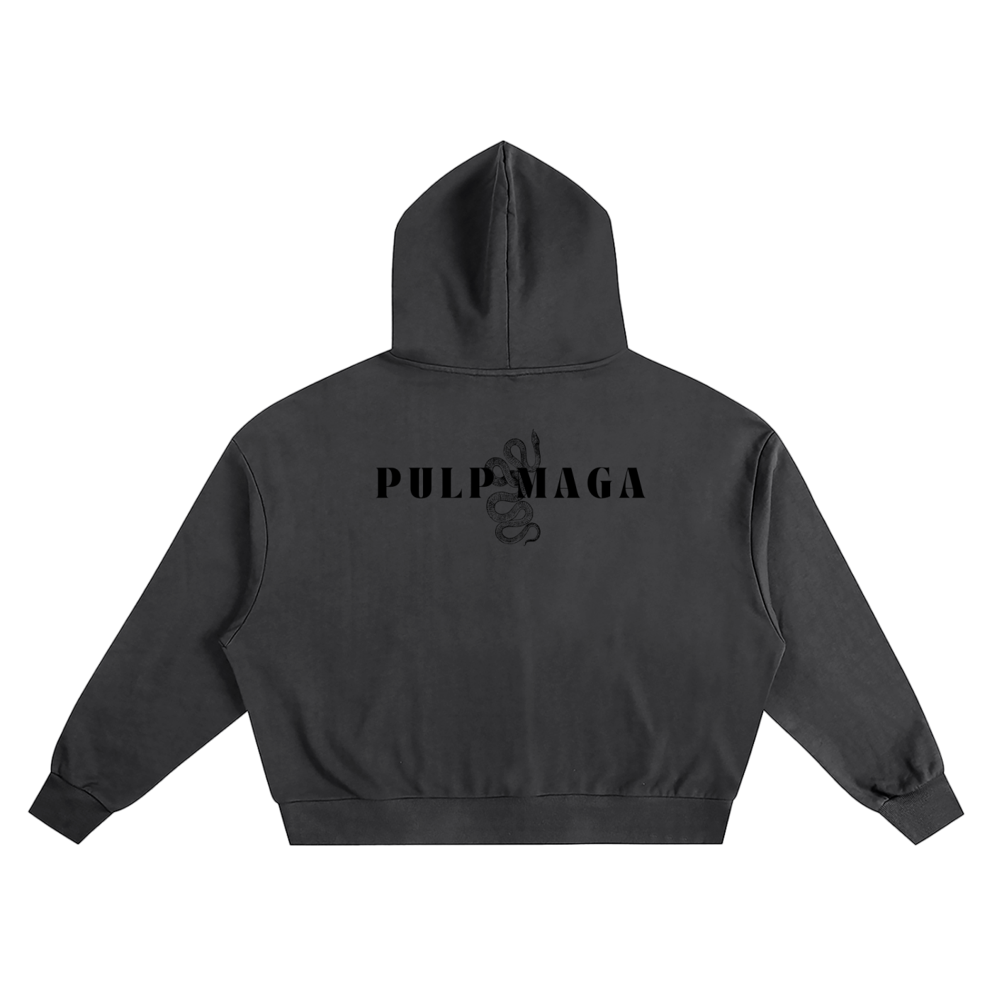 pulp maga pay your own studen loans black streetwear hoodie for gen z right wing