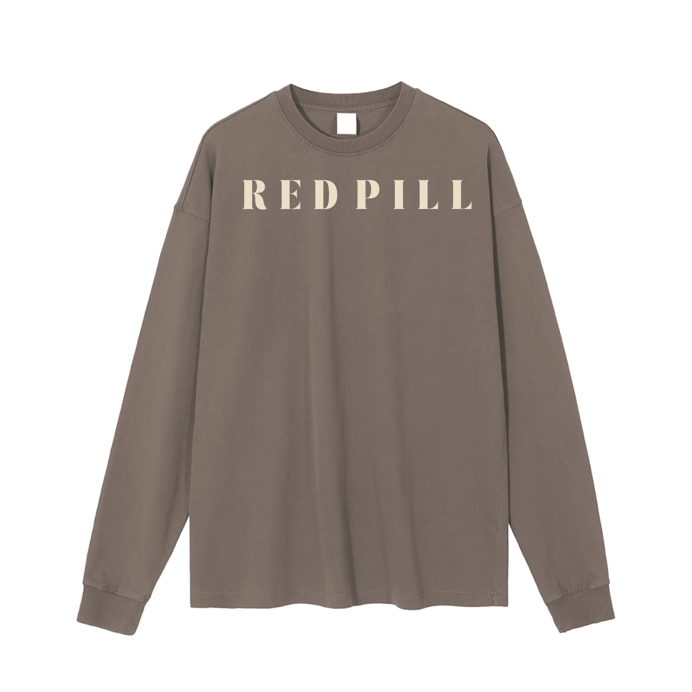 modern republican red pill printed t-shirt in the style of fear of god